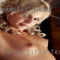 Horny girls Texas